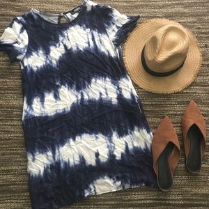 Tie Dye Cotton Dress // Lulu’s // Small